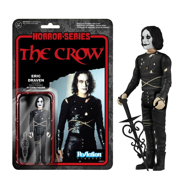 3.75” Horror Classics The Crow Eric Draven