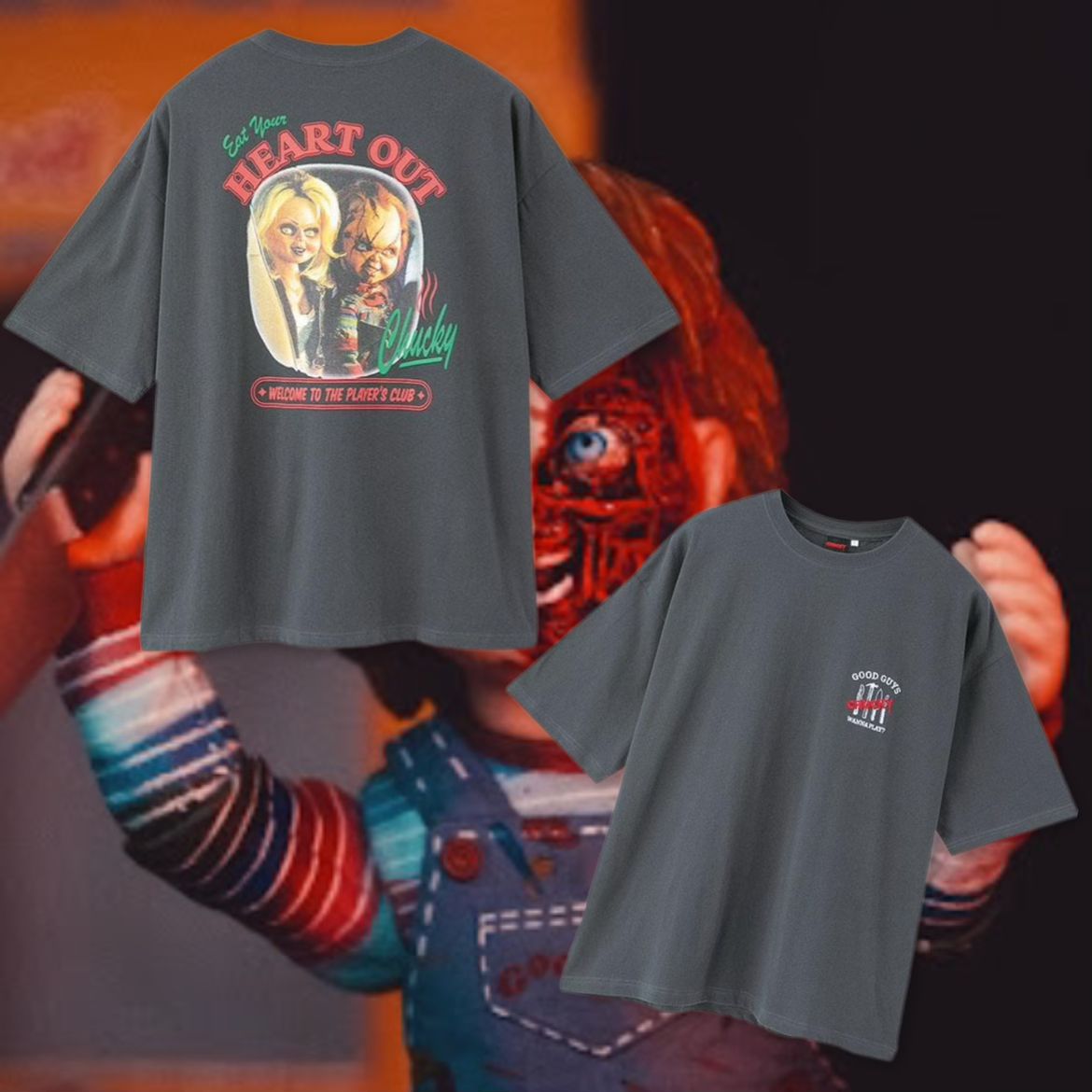 日本直送🇯🇵 Child's Play Chucky & Tiffany Tee