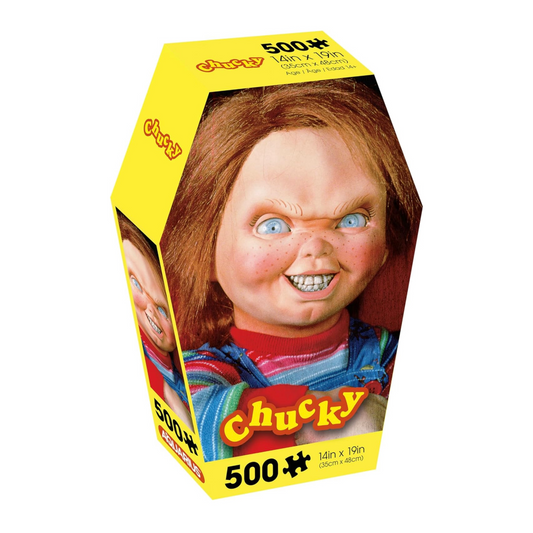 14” x 19” Child’s Play Chucky I’m Your Friend To The End Puzzle (500pcs)