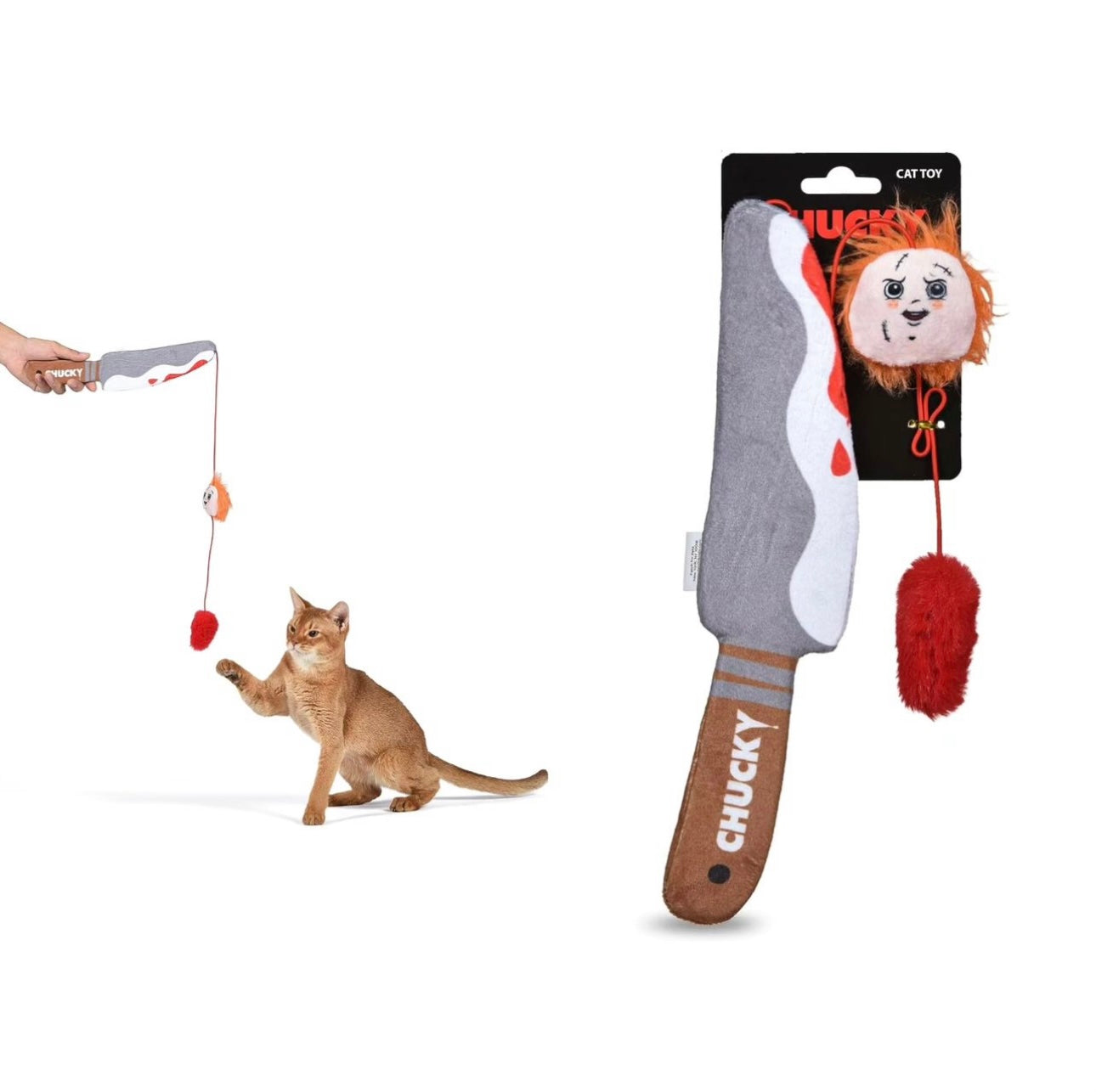 Chucky Cat Toy