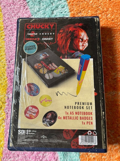 VHS Chucky Notebook Set