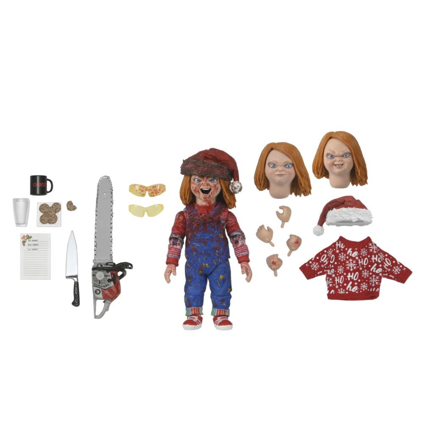 4” Child’s Play Ultimate Chucky (Holiday Edition)