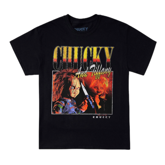 Bride of Chucky Chucky & Tiffany Tee