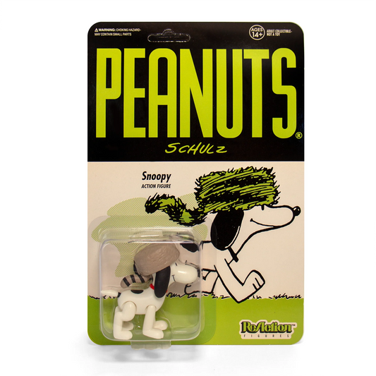 3.75” Peanuts Snoopy in Raccoon Hat