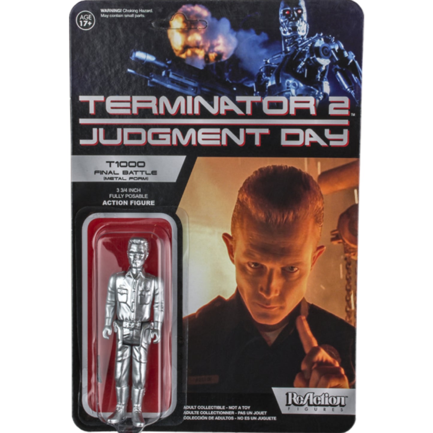 3.75" The Terminator T1000 Final Battle(Metal Form 2015 SDCC exclusive)