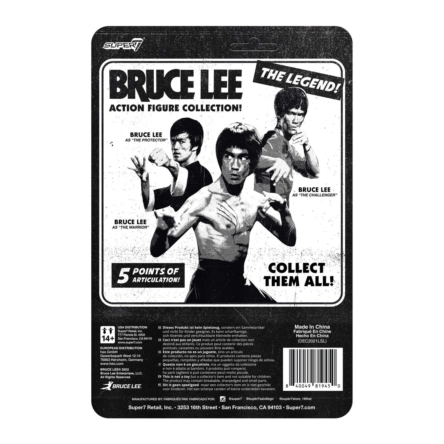 3.75" Bruce Lee Bruce Lee (The Warrior)