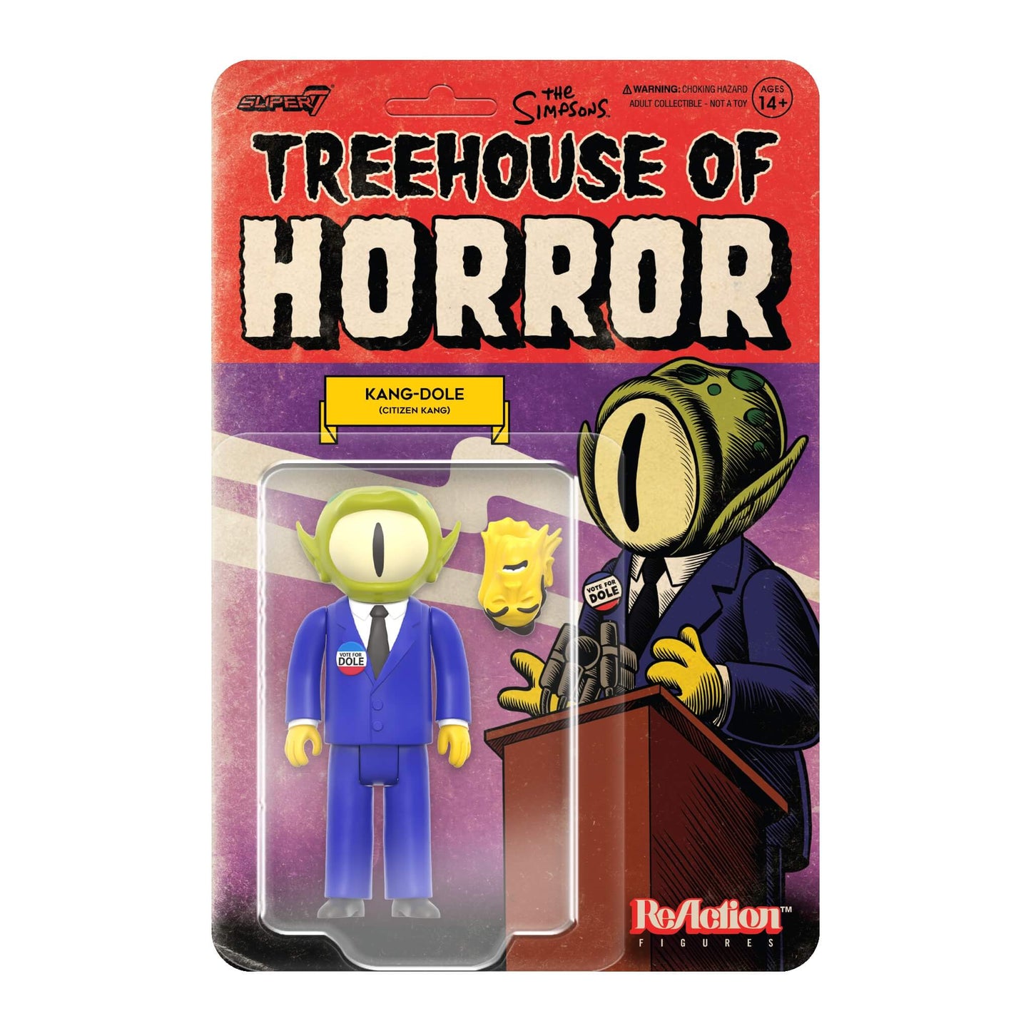 3.75" Treehouse of Horror Alien President