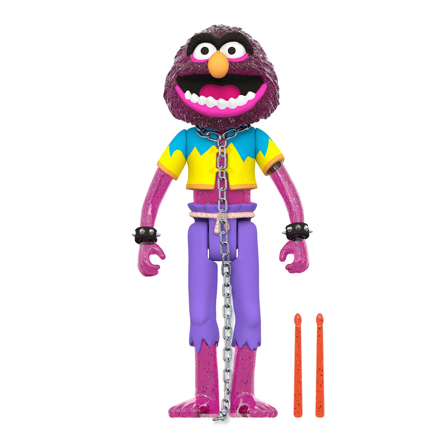 3.75" The Muppets - Electric Mayhem Band Animal(Glitter)