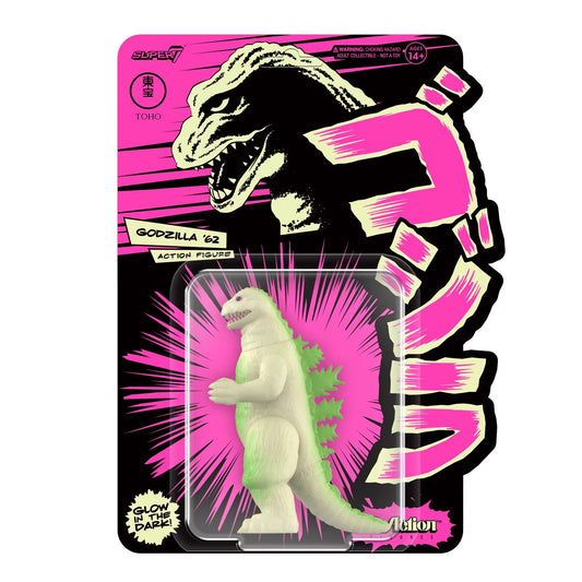 3.75" Toho Wave 4 Godzilla '62 (Glow)