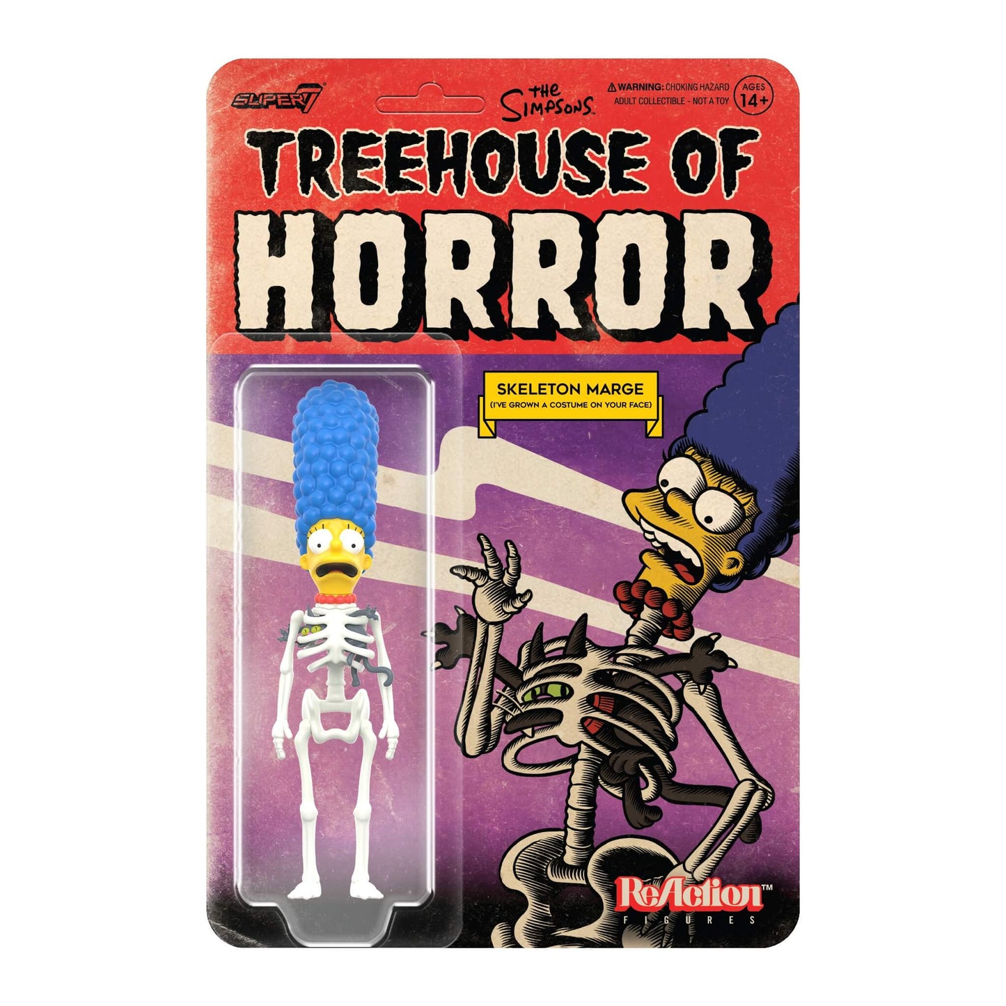 3.75" Treehouse of Horror Skelton Marge